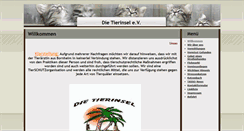 Desktop Screenshot of die-tierinsel.de